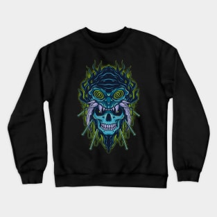 illustration of darkness insect Crewneck Sweatshirt